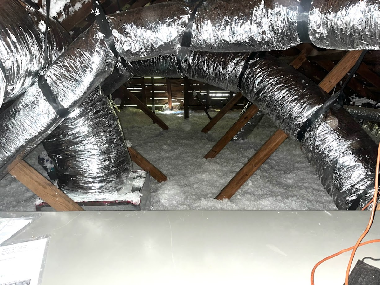 Attic Duct Replacement